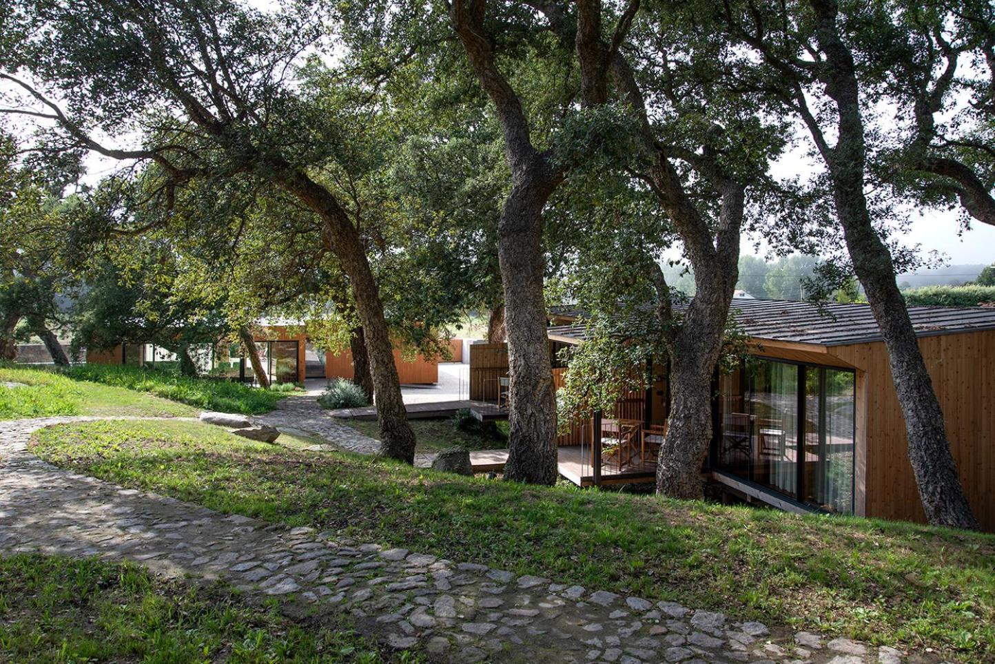 Wood Mood Lodges Cristelo  Exterior foto