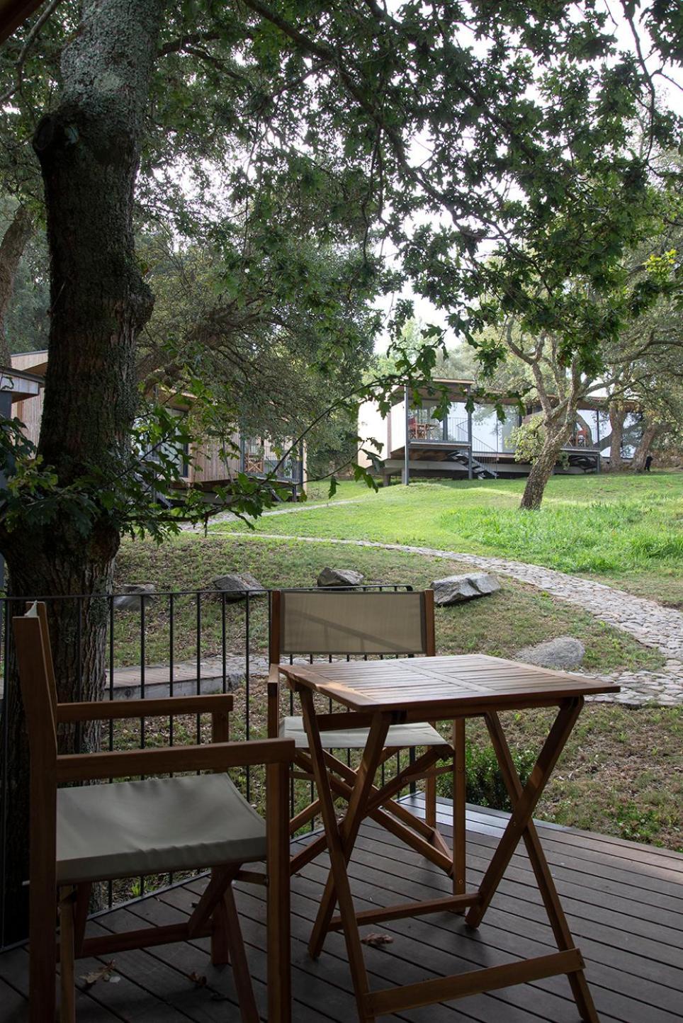 Wood Mood Lodges Cristelo  Exterior foto